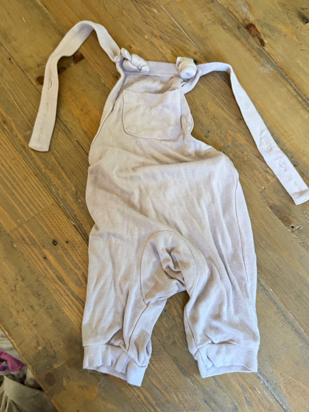 Kyte BABYKids Light Lavender One-Piece Overalls Romper